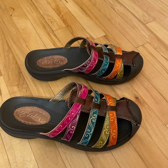 Elite Sandals Size 6 - Picture 2 of 4